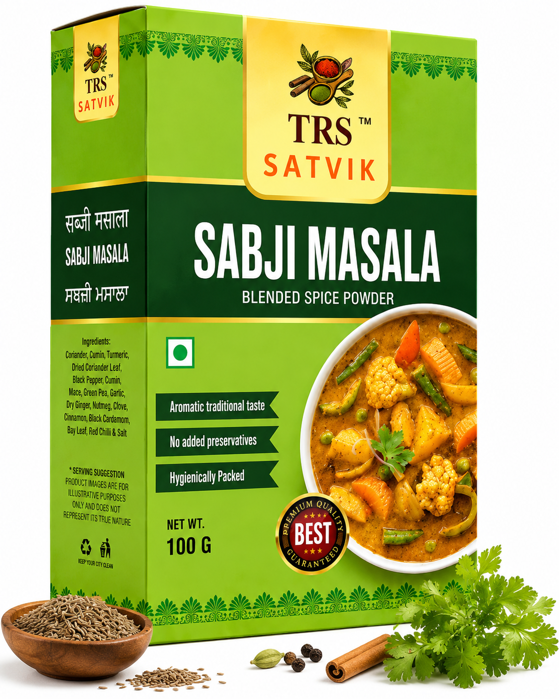 TRS Satvik Sabzi Masala (100gm)