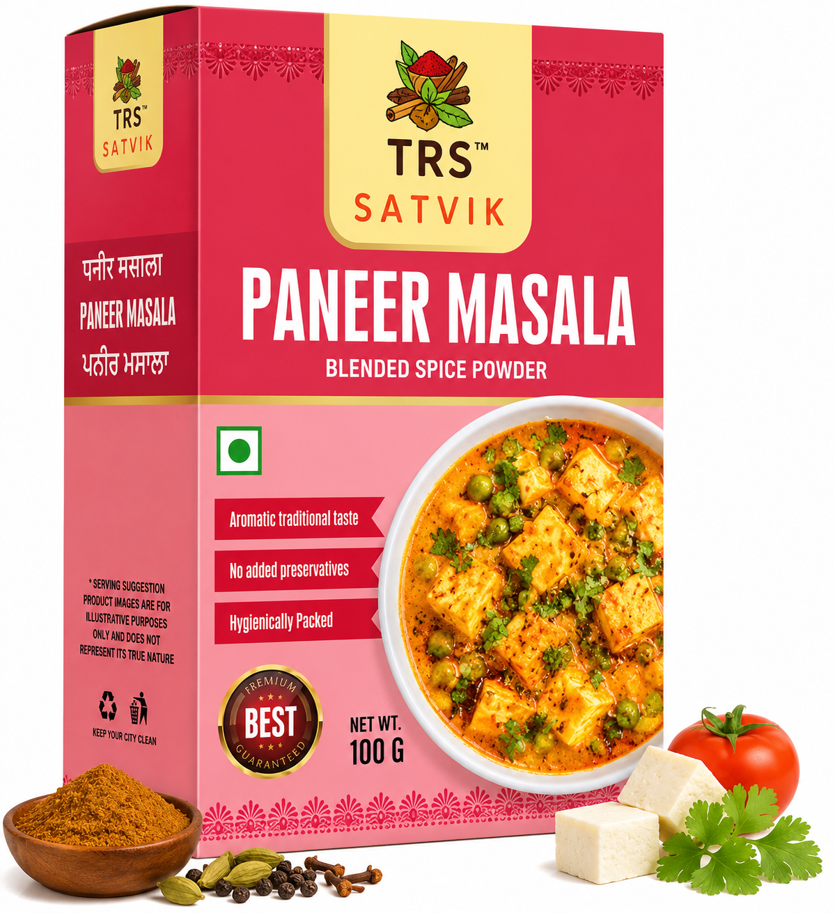 TRS Satvik Paneer Masala (100gm)