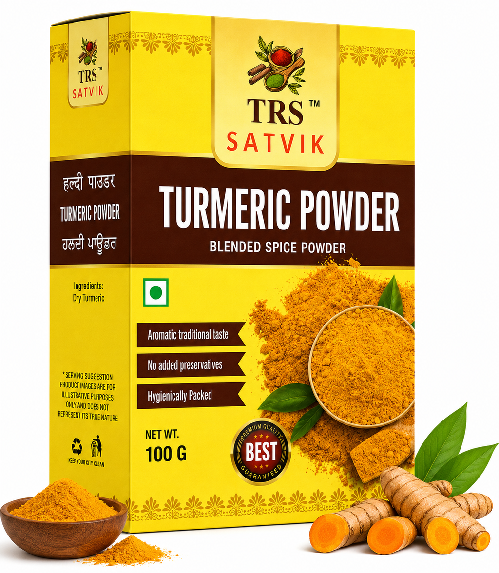 TRS Satvik Haldi (Turmeric Powder) (100gm)