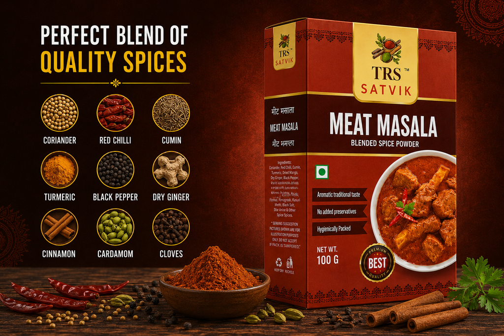 TRS Satvik Meat Masala (100gm)