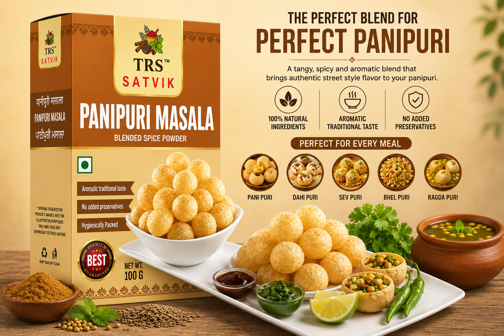 TRS Satvik Panipuri Masala (100gm)