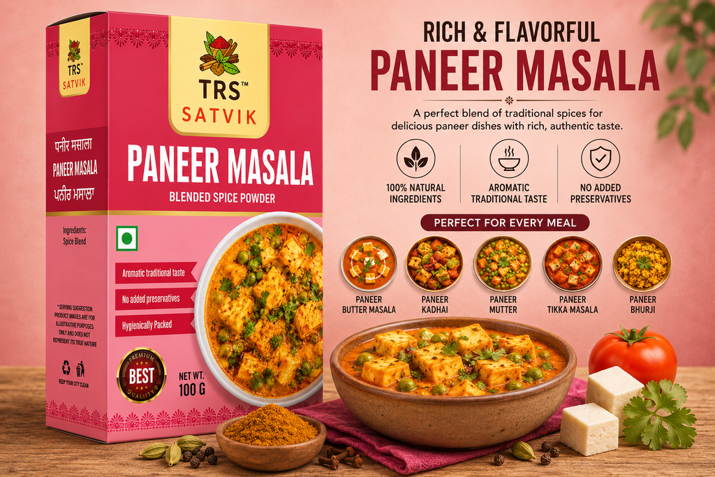 TRS Satvik Paneer Masala (100gm)