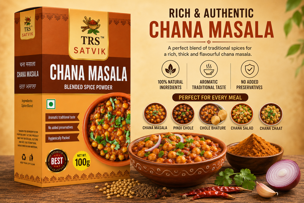 TRS Satvik Chana Masala (100gm)